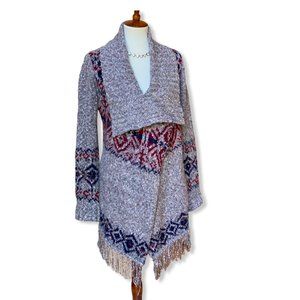 Kaisely Waterfall Cardigan Sweater XS